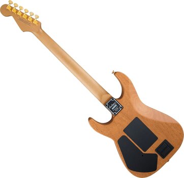 Gitara elektryczna Jackson USA Phil Collen PC1 Satin Flame MN Satin Transparent Amber Gitara elektryczna - 2