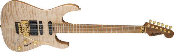 Guitare électrique Jackson USA Phil Collen PC1 Satin Flame MN Satin Au Natural Guitare électrique - 3