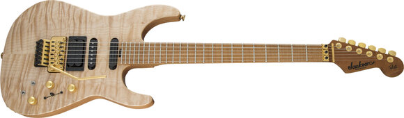 Guitare électrique Jackson USA Phil Collen PC1 Satin Flame MN Satin Au Natural Guitare électrique - 4