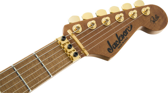 Guitare électrique Jackson USA Phil Collen PC1 Satin Flame MN Satin Au Natural Guitare électrique - 8