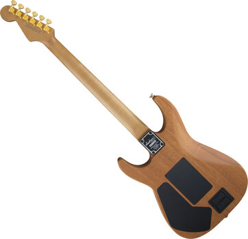 Guitare électrique Jackson USA Phil Collen PC1 Satin Flame MN Satin Transparent Black Guitare électrique - 2