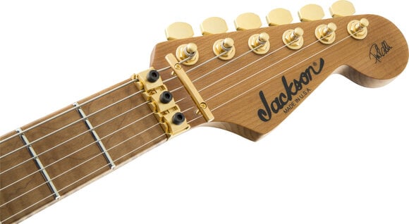 Guitare électrique Jackson USA Phil Collen PC1 Satin Flame MN Satin Transparent Red Guitare électrique - 8