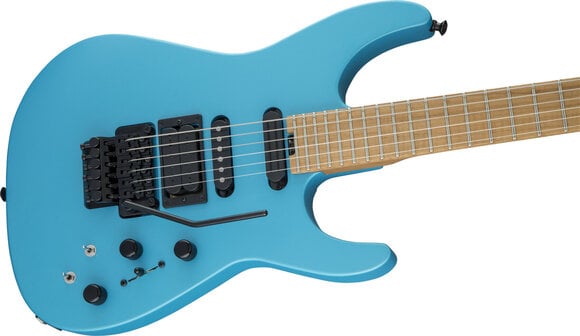 Električna gitara Jackson USA Phil Collen PC1 Matte Flame MN Matte Blue Frost Električna gitara - 5