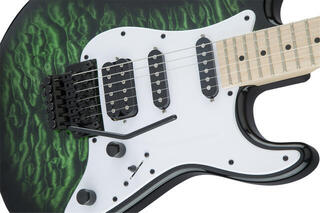 Elektrická gitara Jackson X Series Signature Adrian Smith SDXQ MN Transparent Green Elektrická gitara - 6