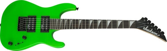 Guitare électrique Jackson JS1X Dinky Minion AH FB Neon Green Guitare électrique - 4