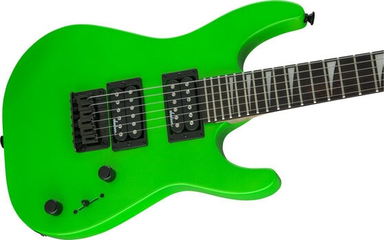 Guitare électrique Jackson JS1X Dinky Minion AH FB Neon Green Guitare électrique - 5