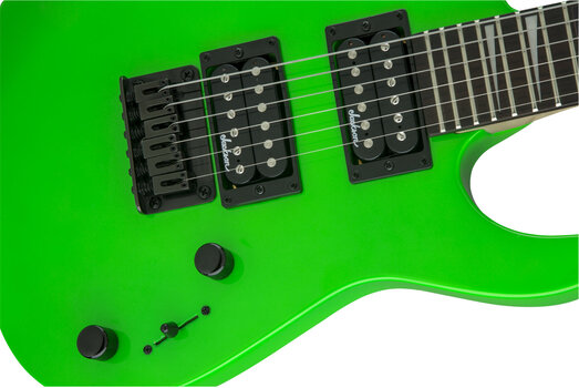 Guitare électrique Jackson JS1X Dinky Minion AH FB Neon Green Guitare électrique - 6
