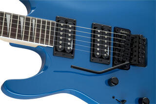 Electric guitar Jackson JS32L Dinky DKA AH Bright Blue Electric guitar - 4