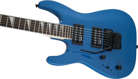 Electric guitar Jackson JS32L Dinky DKA AH Bright Blue Electric guitar - 6