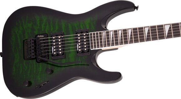 Електрическа китара Jackson JS32Q DKA AH Transparent Green Burst Електрическа китара - 6