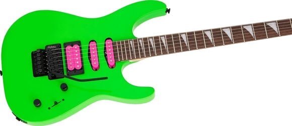 Chitarra Elettrica Jackson X Series Dinky DK3XR HSS IL Neon Green Chitarra Elettrica - 5