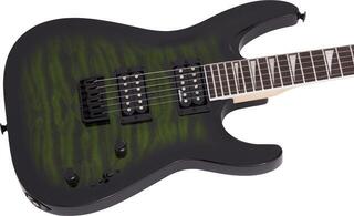 Chitară electrică Jackson JS Series Dinky Arch Top JS32Q DKA HT AH Transparent Green Burst Chitară electrică - 4