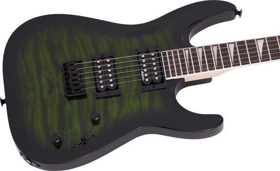 E-Gitarre Jackson JS Series Dinky Arch Top JS32Q DKA HT AH Transparent Green Burst E-Gitarre - 5