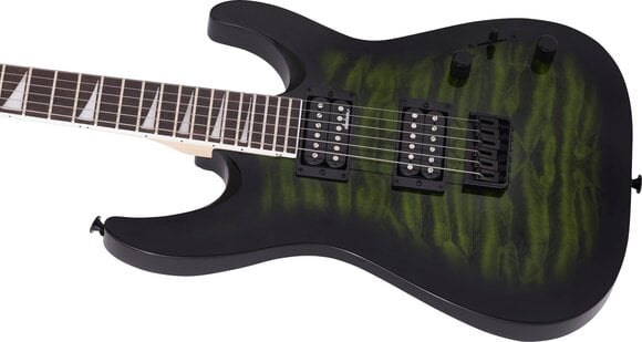 E-Gitarre Jackson JS Series Dinky Arch Top JS32Q DKA HT AH Transparent Green Burst E-Gitarre - 6