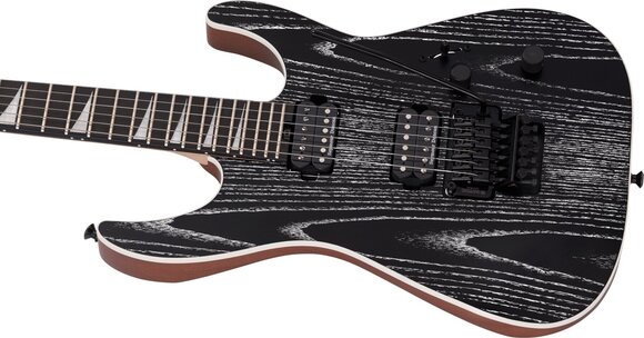 Guitare électrique Jackson MJ Series Dinky DKRA EB Matte Black Ash Guitare électrique - 6