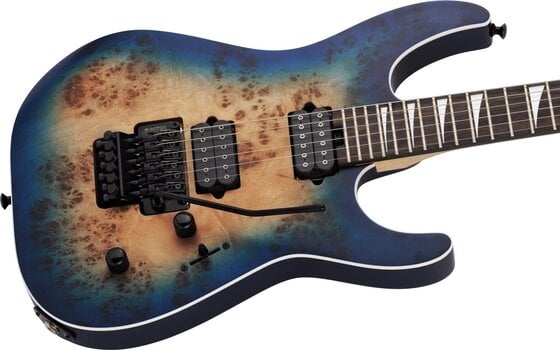 E-Gitarre Jackson MJ Series Dinky DKRP EB Transparent Blue Burst E-Gitarre - 5