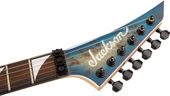 E-Gitarre Jackson MJ Series Dinky DKRP EB Transparent Blue Burst E-Gitarre - 7