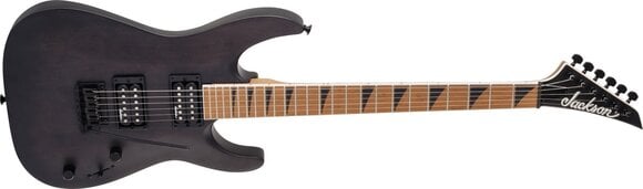 Elektromos gitár Jackson JS Series Dinky Arch Top JS24 DKAM Caramelized MN Black Satin Elektromos gitár - 4