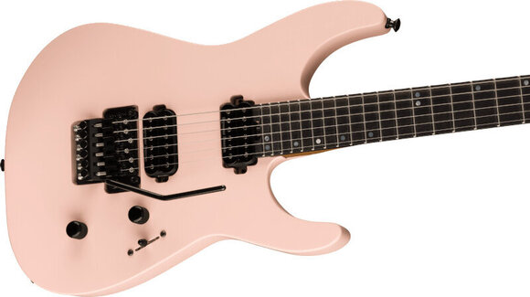 Elektrisk gitarr Jackson American Series Virtuoso Satin Shell Pink Elektrisk gitarr - 4