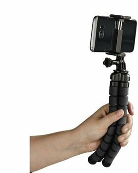 Teline älypuhelimelle tai tabletille Hama Flex 2in1 Mini-Tripod for Smartphone and GoPro 26 cm - 4