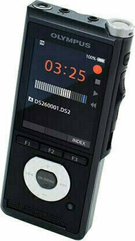 Bärbar digital inspelare Olympus DS-2600 Svart - 4