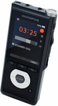 Vreckový digitálny rekordér Olympus DS-2600 / AS-2400 KIT Čierna - 7