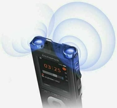 Portable Digital Recorder Olympus DS-2600 / AS-2400 KIT Black - 9