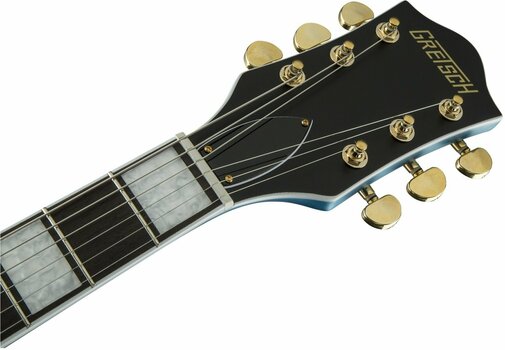 Semi-Acoustic Guitar Gretsch G2655TG-P90 Streamliner Center Block Jr. Rivera Blue Satin - 5