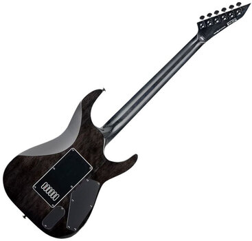 Guitarra elétrica ESP LTD MH-1000 Evertune LH See Thru Black Guitarra elétrica - 2