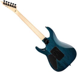 Electric guitar ESP LTD MH-203QM See Thru Blue Electric guitar - 1