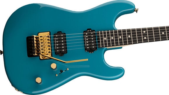 Guitare électrique Charvel Pro-Mod San Dimas Style 1 HH FR EB Miami Blue Guitare électrique - 3