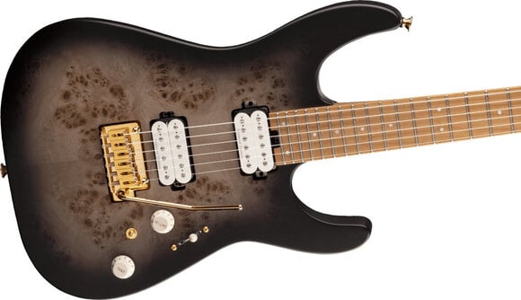 Elektrická gitara Charvel Pro-Mod DK24 HH 2PT CM Transparent Black Burst Elektrická gitara - 4