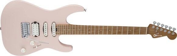 Elektrisk guitar Charvel Pro-Mod DK24 HSS 2PT CM Satin Shell Pink Elektrisk guitar - 4