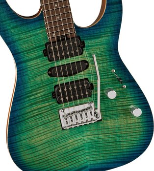 Guitarra eléctrica Charvel MJ DK24 HSH 2PT W MAH Caribbean Burst Guitarra eléctrica - 3