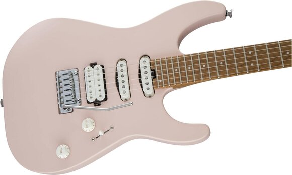 Elektrisk guitar Charvel Pro-Mod DK24 HSS 2PT CM Satin Shell Pink Elektrisk guitar - 5