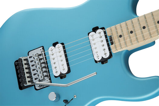 Guitare électrique Charvel Pro-Mod San Dimas Style 1 HH FR MN Matte Blue Frost Guitare électrique - 7