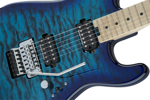 Guitare électrique Charvel Pro-Mod San Dimas Style 1 HH FR M QM Chlorine Burst Guitare électrique - 6