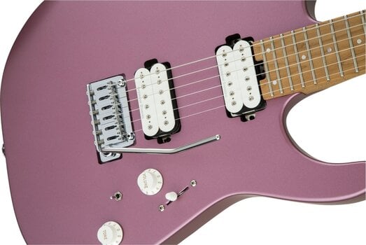 Električna gitara Charvel Pro-Mod DK24 HH 2PT CM Satin Burgundy Mist Električna gitara - 5