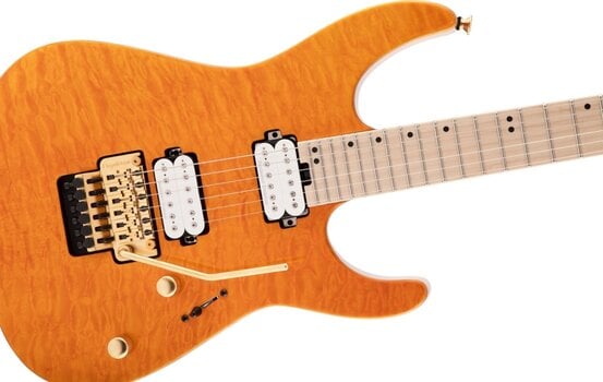 Guitare électrique Charvel Pro-Mod DK24 HH FR M Dark Amber Guitare électrique - 3
