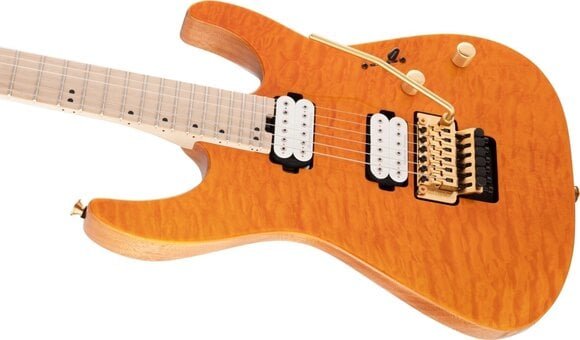 Guitare électrique Charvel Pro-Mod DK24 HH FR M Dark Amber Guitare électrique - 5