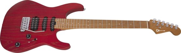 Elektrická gitara Charvel Pro-Mod DK24 HSS 2PT CM Red Ash Elektrická gitara - 3