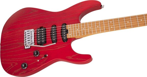 Elektrická gitara Charvel Pro-Mod DK24 HSS 2PT CM Red Ash Elektrická gitara - 5