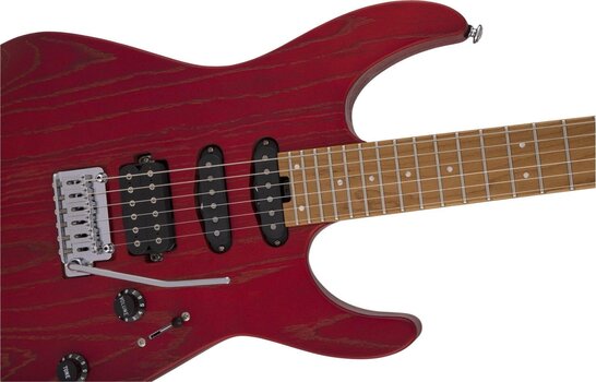 Elektrická gitara Charvel Pro-Mod DK24 HSS 2PT CM Red Ash Elektrická gitara - 6