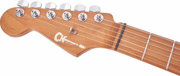 Gitara elektryczna Charvel Pro-Mod DK24 HH 2PT LH Caramelized MN Gloss Black Gitara elektryczna - 7