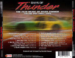 Musik-CD Hans Zimmer - Days of Thunder (CD) - 1