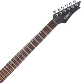 E-Gitarre Cort X100 Open Pore Black E-Gitarre - 4