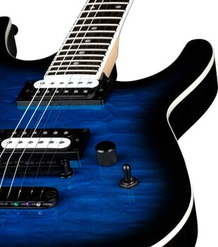 Guitarra eléctrica Dean Guitars MDX Quilt Maple Trans Black Burst Guitarra eléctrica - 3