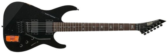 Elektrische gitaar ESP Kirk Hammett KH-2 Vintage Distressed Black Elektrische gitaar - 2