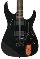 Electric guitar ESP Kirk Hammett KH-2 Vintage Distressed Black Electric guitar - 3