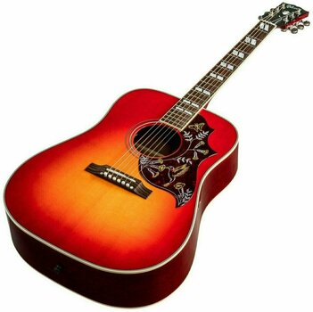 Guitare Dreadnought acoustique-électrique Gibson Hummingbird 2019 Vintage Cherry Sunburst - 3